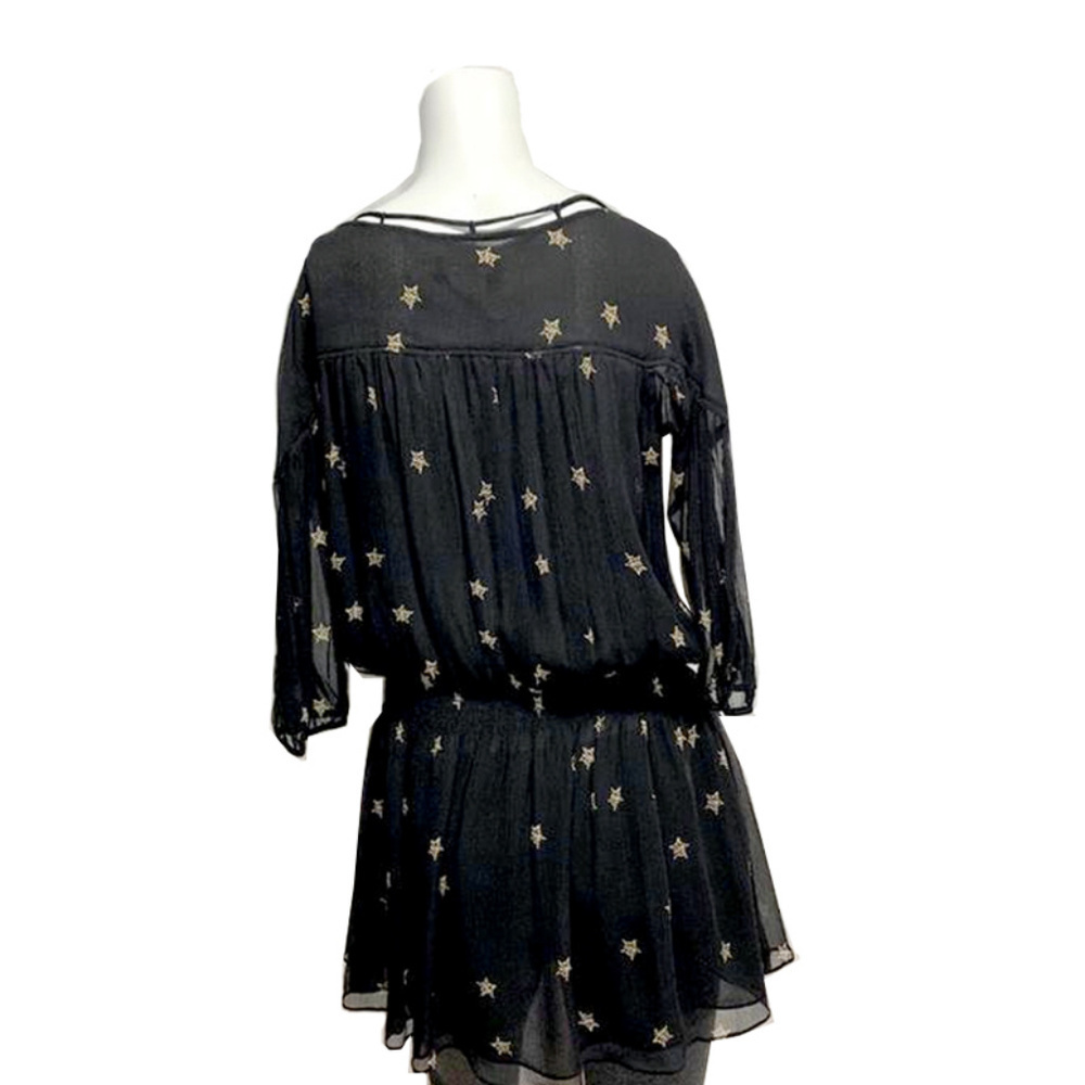 MM COUTURE Silk Star tunic - Picture 3 of 6